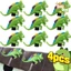 Nắp vòi phun khí cho xe đạp và xe máy - Cao su PVC mềm, chống bụi và nước - Thiết kế hoạt hình Chameleon