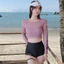Váy đồ bơi bảo thủ thời trang, bộ đồ tắm cho kỳ nghỉ đi biển