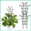 Trellis cho cây leo trong nhà 12 miếng cọc nhỏ có thể xếp chồng lên nhau Cọc cây trong nhà cho cà chua rau hồng jiwvn