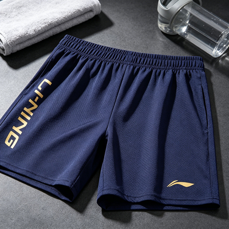 Quần short thể thao Li Ning khô nhanh, phù hợp cho bóng bàn và tập luyện