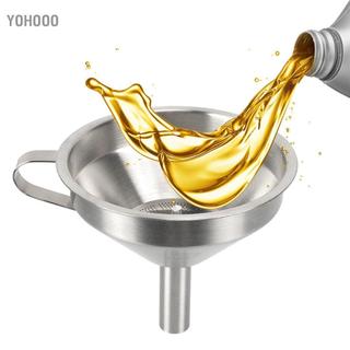 Yohooo Yohooo Fafeicy Phễu công nghiệp bằng thép không gỉ lớn có lưới lọc và bàn chải cho máy in 3D Phòng bếp dầu chuyển chất lỏng