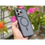 Ốp Lưng Nhám iPhone 15 Pro Max 16 Pro BENKS Magclap Mist 1.6mm Viền Màu Chống Sốc Hỗ Trợ Sạc Từ Tính