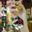 Bán Sản Phẩm Mới Yuewei Qiji Hoạt Hình Có Giá Trị Cao Sáng Tạo Thứ Ba Khối Rubik Mặt Dây Chuyền Sinh Viên Móc Khóa Ngôi Sao Đuổi Theo Schoolbag Quà Tặng Ngoại Vi Chất Lượng Cao