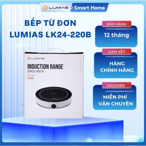 Bếp từ đơn Lumias LK24-220B - Bảo hành hãng 12 tháng - Khóa trẻ em - Có hẹn giờ