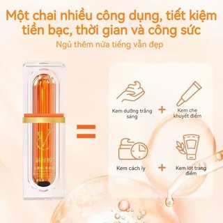 Kem Lười VC Cao Cấp Che Khuyết Điểm Kiêm Chống Nắng - Nâng Tone Kiềm Dầu - Cấp Ẩm, Sáng Da, Độ Che Phủ Cao