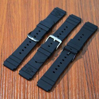[Dây đeo] Thích hợp cho Luminox Luminox Silicon 0200 / 3901 / 7050 Dây đeo cao su tấn công con dấu 21mm Miệng lồi