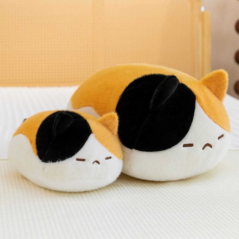 Búp bê đồng hành sang trọng THFENG, Đồ chơi nhồi bông mèo sang trọng, Thời trang 43cm Gối động vật nhồi bông siêu mềm để bàn