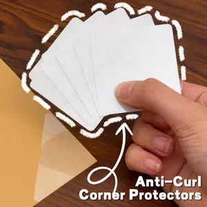 100 / 300 / 500 CÁI - Tấm bảo vệ góc sách chống trầy xước bằng nhựa PVC dày, Miếng dán bảo vệ trong suốt, Miếng dán tự dính cho máy tính xách tay