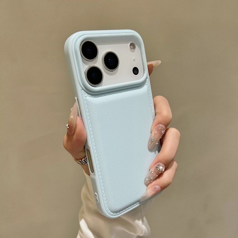 Ốp Lưng iPhone Da Nổi Viền Chỉ /7/8/plus/x/xs/11/12/13/14/15/16/17/pro/plus/promax