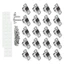Cinna 20Pack Mini Yên Tĩnh Bánh Đa Năng Đồ Nội Thất Bánh Xe Con Lăn