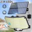 Đèn NOTE1, 3 chế độ Đèn tường từ xa LED 234, Đèn pha LED chống nước siêu sáng bền bỉ cho nhà để xe sân vườn