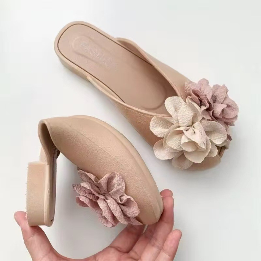 Xăng đan Đi Biển Mùa Hè HOBBYIN, Dép Nữ Chống Trơn Trượt, Dép Đa Năng Ngọt Ngào Thời Trang Trang Trang Phục Hàng Ngày