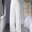 Shop 2025 Quần Bộ Đồ Ngủ Nữ Rời Đi Bộ Quần Cong Nhà Pyjama Quần Có Thể Mặc Bên Ngoài Giả Cotton