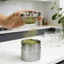 Exhila Thanh Lịch Phong Cách Nhật Bản Bột Hộp Đựng Cà Phê Inox 304 Bền Đẹp Cho Gia Đình Và Du Lịch Sử Dụng