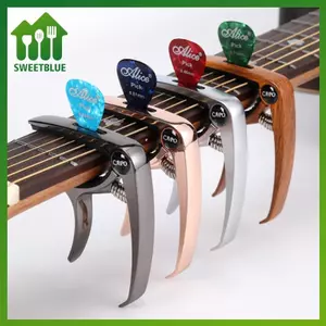 SWEET Metal Guitar Capo cho Acoustic / Điện / Cổ điển Kích hoạt Thay đổi Tune Key Kẹp n