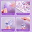 bộ diy slime goo hộp lưu trữ sticker 3d kẹp tóc thủ công đồ chơi sáng tạo cho trẻ