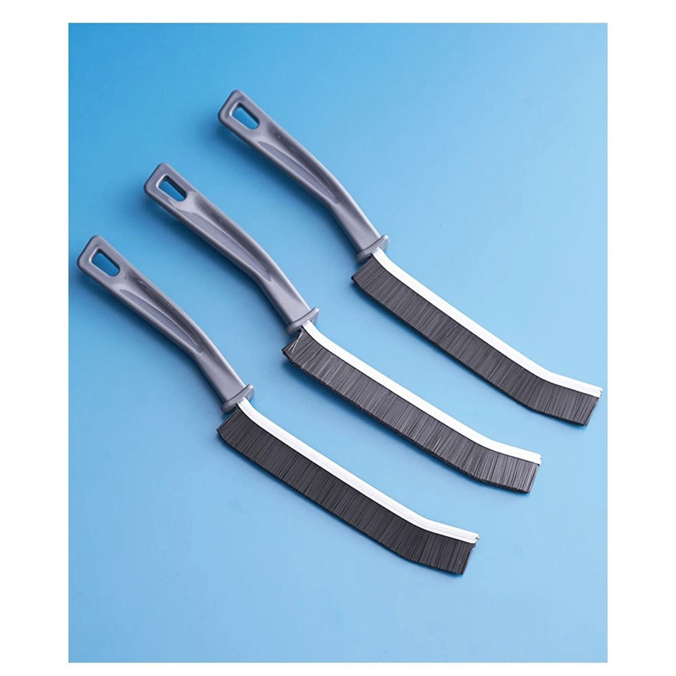 Bàn chải xẻ dải dài Bàn chải rãnh Bàn chải làm sạch Dây Nylon Bàn chải nhà bếp Bàn chải xẻ sáng tạo Bàn chải thang đặc biệt