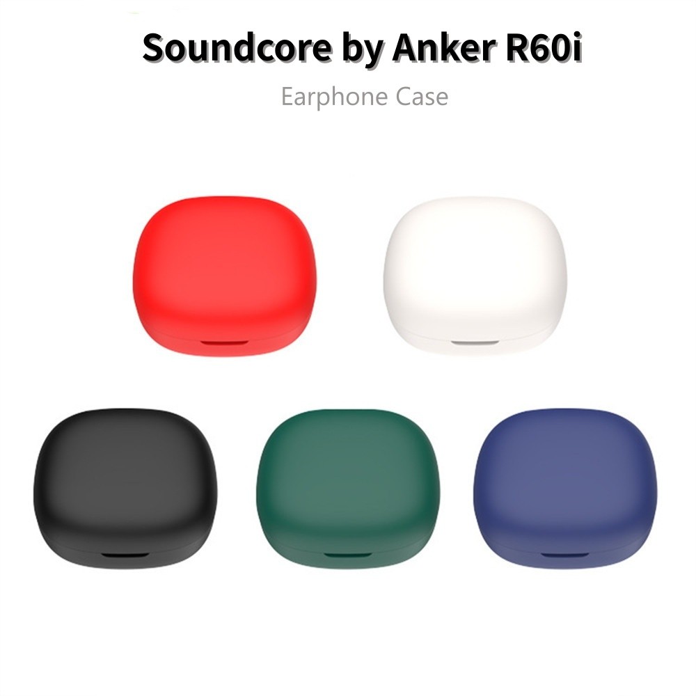 [Ngôi sao tương lai] Dành cho vỏ Soundcore của Anker R60i Vỏ tai nghe silicon mềm màu trơn đơn giản