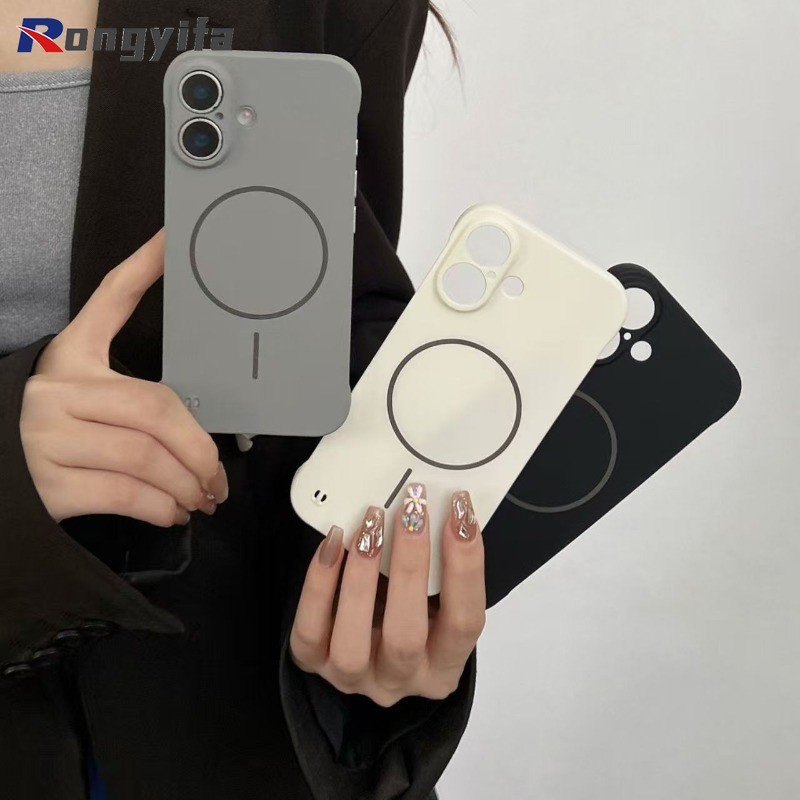 Dành Cho Xiaomi 17 Pro Max 15T 15 15S 14 13 Ultra Pro Poco C75 F7 Ultra X7 M7 X6 F6 F5 Pro 5G Ốp Điện Thoại Từ Tính Không Khung Siêu Mỏng Tản Nhiệt Vỏ Mờ Ốp Lưng Mềm