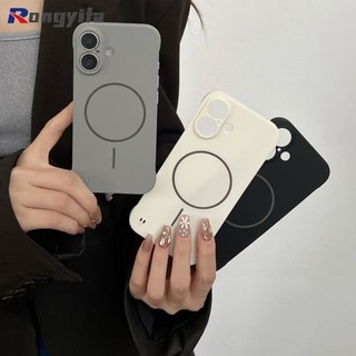 Dành Cho OnePlus 15 13 Ace 6 6T 5 3 2 Pro 13R 12R 11R Da-Feel Siêu Mỏng Không Khung Từ Tính Vỏ Điện Thoại Tản Nhiệt Vỏ Mờ Vỏ Mềm