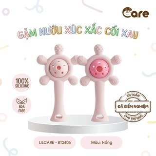 [ĐÃ KIỂM NGHIỆM] [TẶNG HỘP] Đồ Chơi Gặm Nướu Silicon Organic Mềm, An Toàn Cho Bé LiLcare