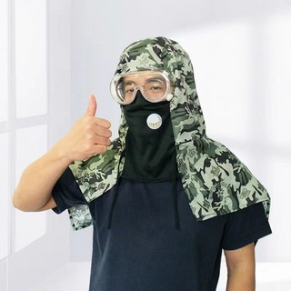 Khăn choàng và mũ denim nam nữ chống bụi và gió, phù hợp xây dựng và xử lý công trườngTESL