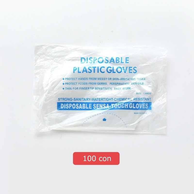 M8 Set 100 Găng Tay Nhựa Dùng Một Lần Chất Lượng Cao  MALAN