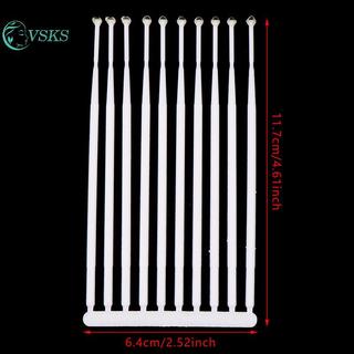 Chenlongshang 10 Cái / gói Nha Khoa Applicator Que Dính Đầu Cho Răng Vương Miện Sứ Veneer Dùng Một Lần Vật Liệu Nha Khoa Bàn Chải EN
