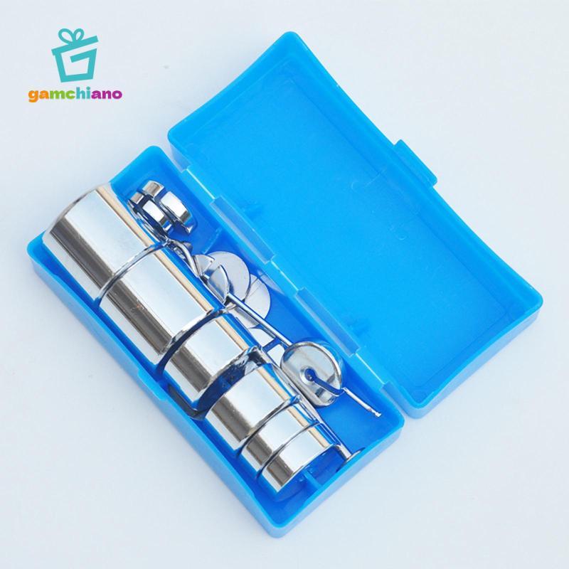 Bộ trọng lượng có rãnh gamchiano - Dụng cụ giáo dục - Chất liệu giảng dạy - Khối có rãnh đa năng