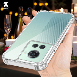 Dành Cho OnePlus 10R Ốp điện thoại Pha Lê Trong Suốt Cứng Chống Sốc 4-Corner Vỏ Mỏng Mỏng Chống Sốc