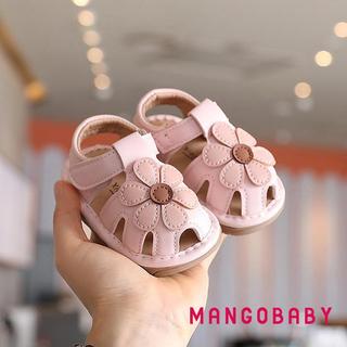 MG-Baby Bé Gái Dép Dễ Thương Mùa Hè Hoa Rỗng Đế Mềm Giày Đi Bộ Cho Bé Sơ Sinh