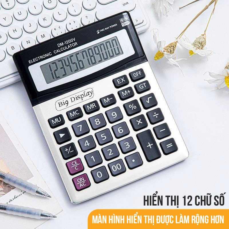 Máy Tính Cầm Tay Nút Bấm Lớn Cao Cấp – Máy Tính Bỏ Túi Dễ Dùng, Giải Pháp Tính Toán Chính Xác Dùng Cho Văn Phòng