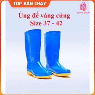Ủng lao động đế vàng cứng Trường Thịnh size 37-43, ủng đi mưa, ủng lửng, ủng trường thịnh