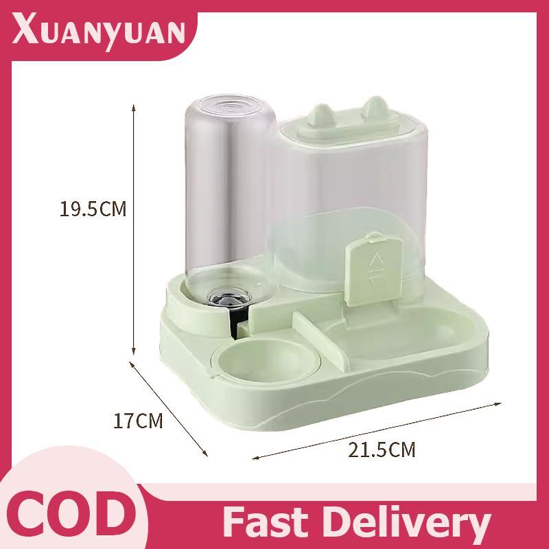 XUAN Gravity-Fed Tự Động Ăn Bát Thức Ăn Cho Chó Có Máy Đựng Nước Dung Tích Lớn Thức Ăn Cho Thú Cưng Hộp Đựng Đồ Cho Thú Cưng VN