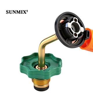 Van lạm phát bình xăng nhẹ gọn Bộ chuyển đổi nạp hợp kim nhôm cho phụ kiện cắm trại ngoài trời