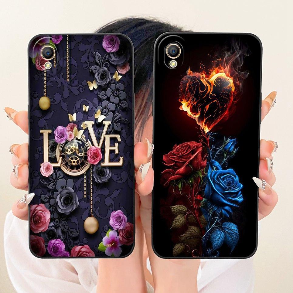 Dành Cho Oppo A37 A 37 A37f A37m A37fw Ốp Điện Thoại Nơ Họa Tiết Hoa Sang Trọng Bướm Nữ Tính Ốp Lưng Silicon Lỏng Mềm