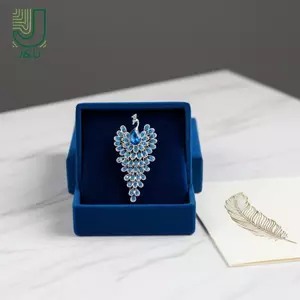 Trâm cài hình động vật bằng kim cương giả sang trọng, dành cho nữ