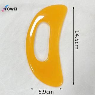YOWEI 1 Bảng Guasha Đá Tự Nhiên Nhựa Tổng Hợp Scrpy aping Board Dụng Cụ Massage VN