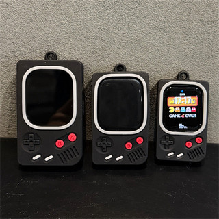 Hộp bảo vệ silicon bảng điều khiển trò chơi cổ điển Thích hợp cho iwatch S11 10 9 8 utrra 7 6 5 4 SE 3 2 1 Kích thước 38mm40mm41mm42mm44mm45mm46mm49mm