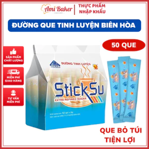 Đường Que Tinh Luyện Biên Hoà, Đường Que Dùng Pha Trà, Cafe Tiện Lợi