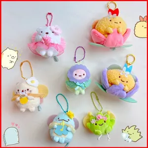 BH2 Hoa Cổ Tích Sumikkogurashi Sang Trọng Búp Bê Quà Tặng Cho Bé Gái Túi Mặt Dây Chuyền Đồ Chơi Nhồi Bông Cho Trẻ Em Sang Trọng Móc Khóa Búp Bê HB2