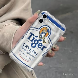 Ốp Điện Thoại Họa Tiết Bia Độc Đáo Thích Hợp Cho iPhone 11promax 12 13 14 15 promax 16promax 17promax xs xr 12pro 13pro 14plus Vỏ Bảo Vệ Trong Suốt