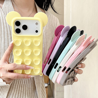 Ốp điện thoại chống sốc đầu chuột Mickey cho iphone 17 16 15 13 14 Pro Max 17pm Cover
