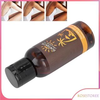 Rosestoree Body Tanning Drop Suntan Oil Thành phần an toàn Lâu dài Không gây hại cho tia cực tím 35ml để sử dụng tại nhà