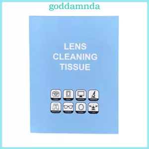 GODD 5PACK Khăn lau ống kính máy ảnh dùng một lần Khăn lau cho máy ảnh DSLR Kính hiển vi Điện tử Giấy dư hóa chất
