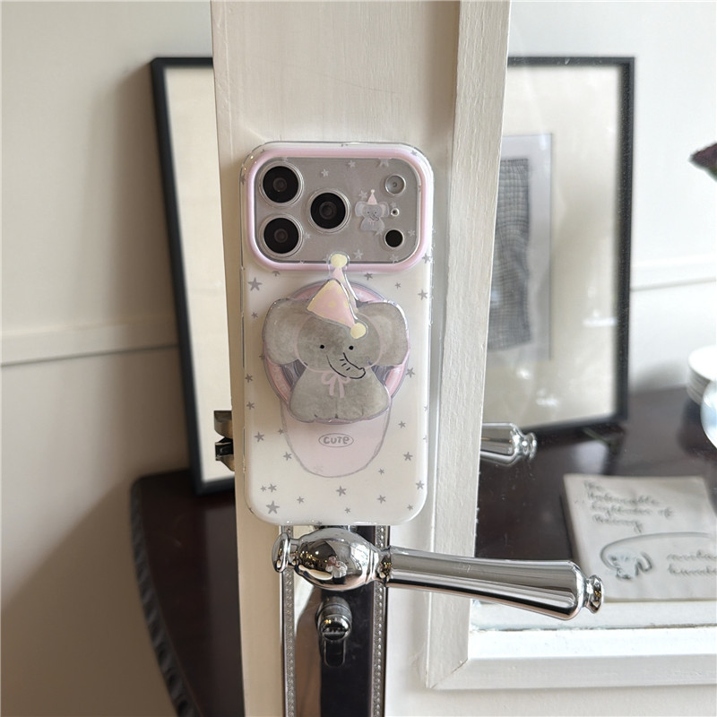 IPhone 17 Pro Max Star Elephant họa tiết Chất liệu TPU IMD craft Vỏ điện thoại in hai lớp