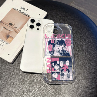 Detective Conan Shinichi Kudo case lưng iPhone Cho 11 case iPhone 16 plus 12 13 14 pro max 15plus cover 15prosoft case