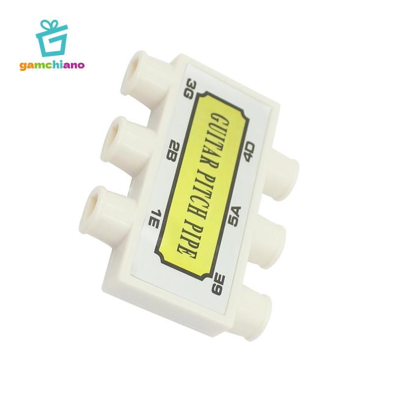 Di Động 6 Âm Guitar Tiêu Chuẩn Timbre Pitch Pipe Tuner Nhạc Cụ