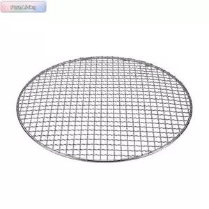 Giá nướng thịt, Lưới nướng chống dính bằng sắt, Nướng BBQ tròn có thể tái sử dụng