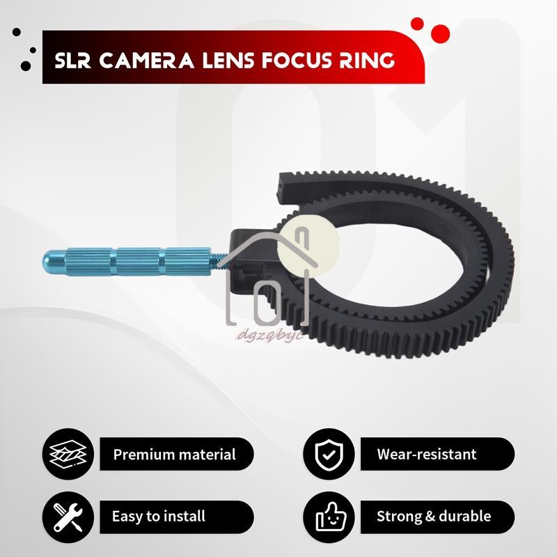 Vòng lấy nét, Zoom Ring Zoom Gear Focus với tay cầm hợp kim nhôm Tương thích với máy ảnh SLR kỹ thuật số